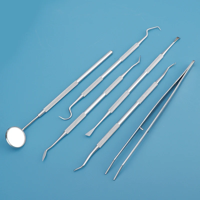 Dental Floss Picks - 5×6개/봉지 치과용품 치간 치실 청소 도구