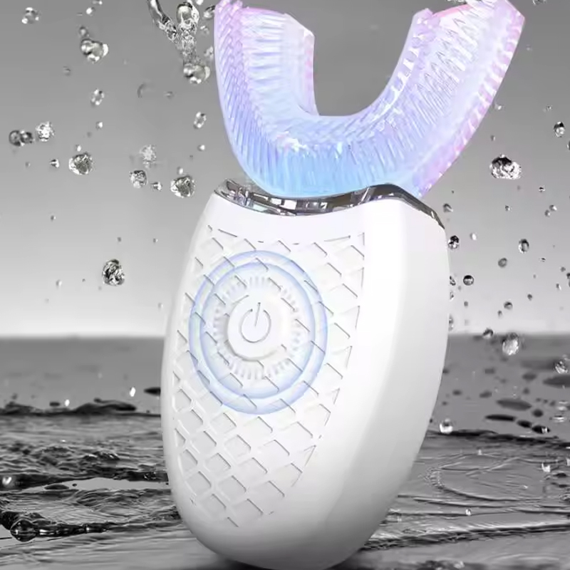 Teeth Whitening Toothbrush - 부드러운 강모 U 모양 스마트 치아