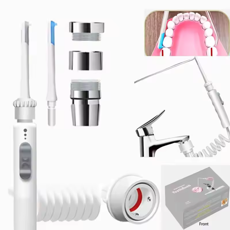 Dental Floss Picks - 워터 덴탈 플로서 수도꼭지 구강 세정기