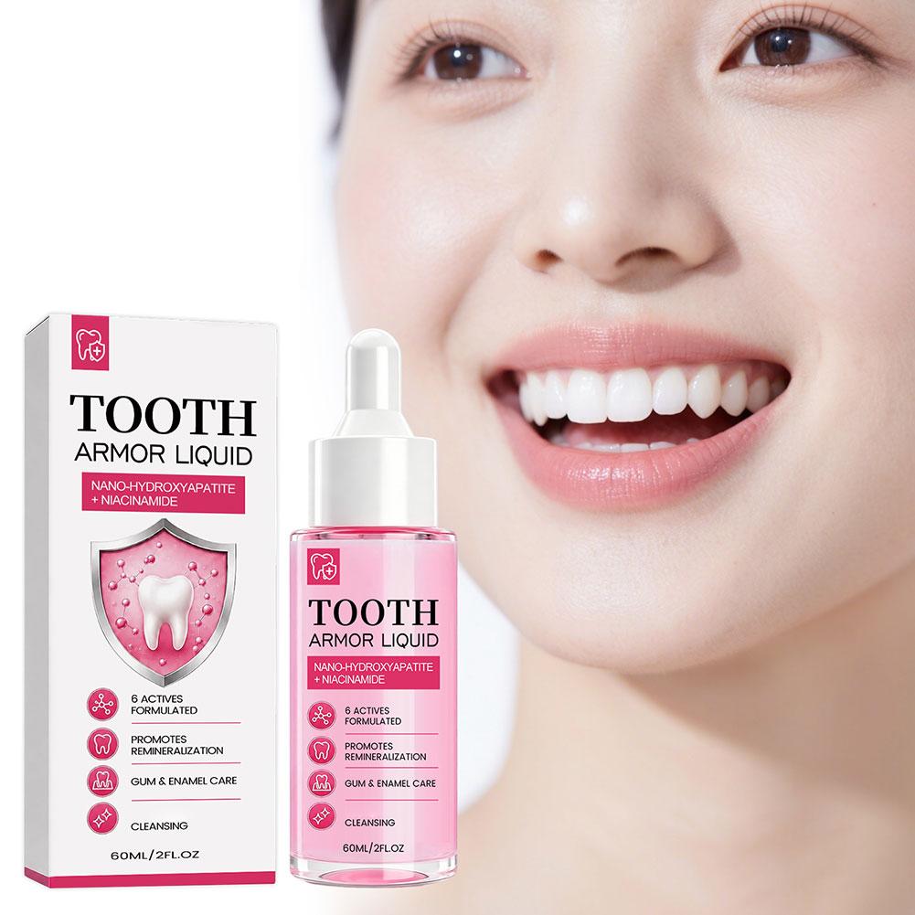 Whitening Mouthwash - 60ML 재광화 껌 에나멜 미백 치아