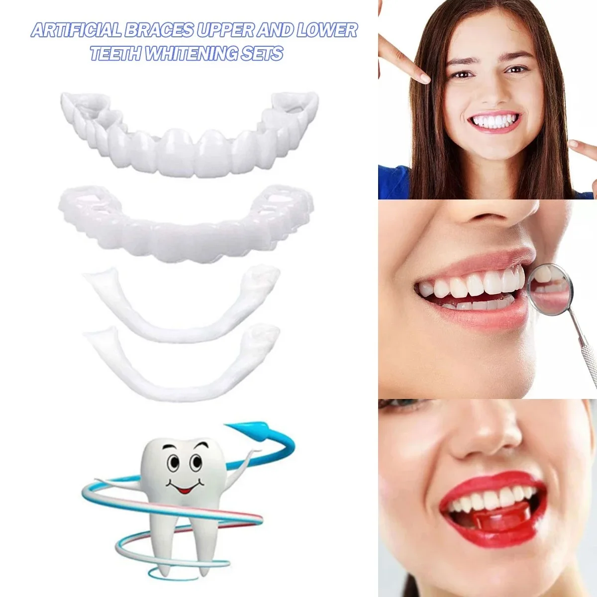 Teeth Whitening Session - 치아 베니어 화이트닝 틀니 교정기 임시