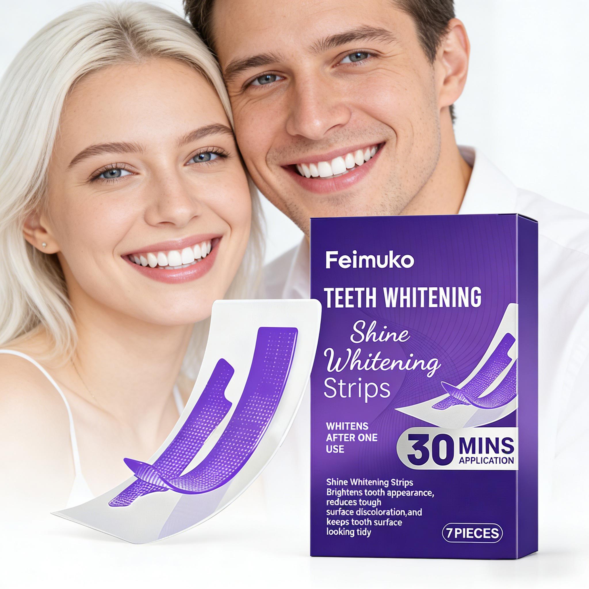 Teeth Whitening At Home - 치아 미백 스트립은 민감성 감소를 도와