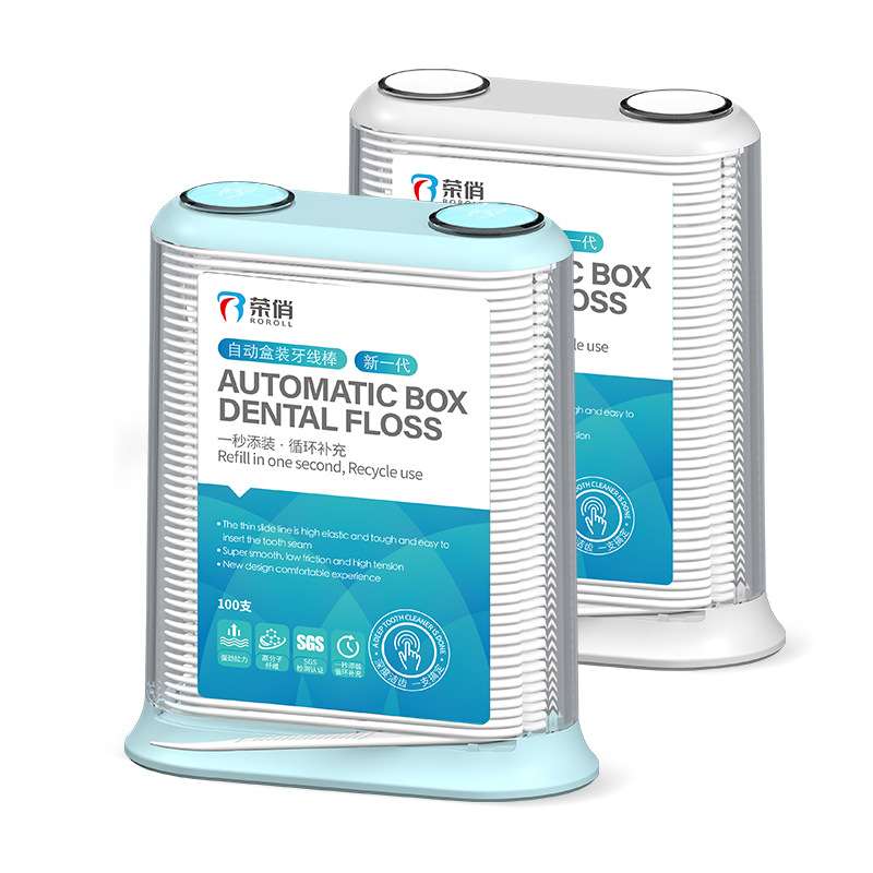 Dental Floss Picks - 치실 추천 디스펜서 자동 팝업 주최자