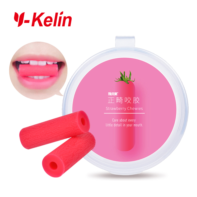 Teeth Whitening Options - Y-Kelin Aligner Chewies 2 개/상자 보이지