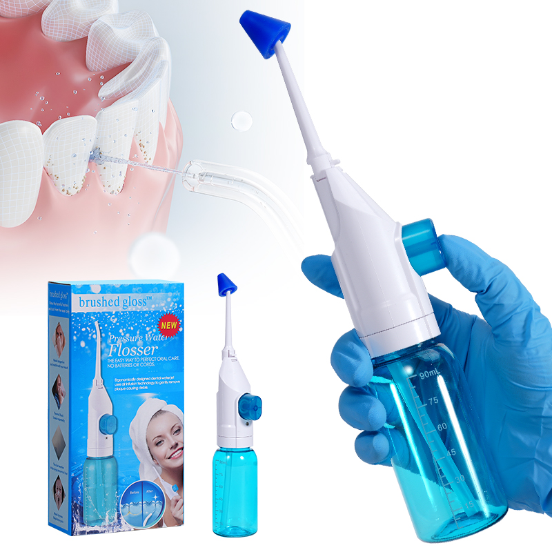 휴대용 고압 구강세척기 가정용 수동 물 치실 이쑤시개형 - Dental Floss Picks 리뷰 및 가격