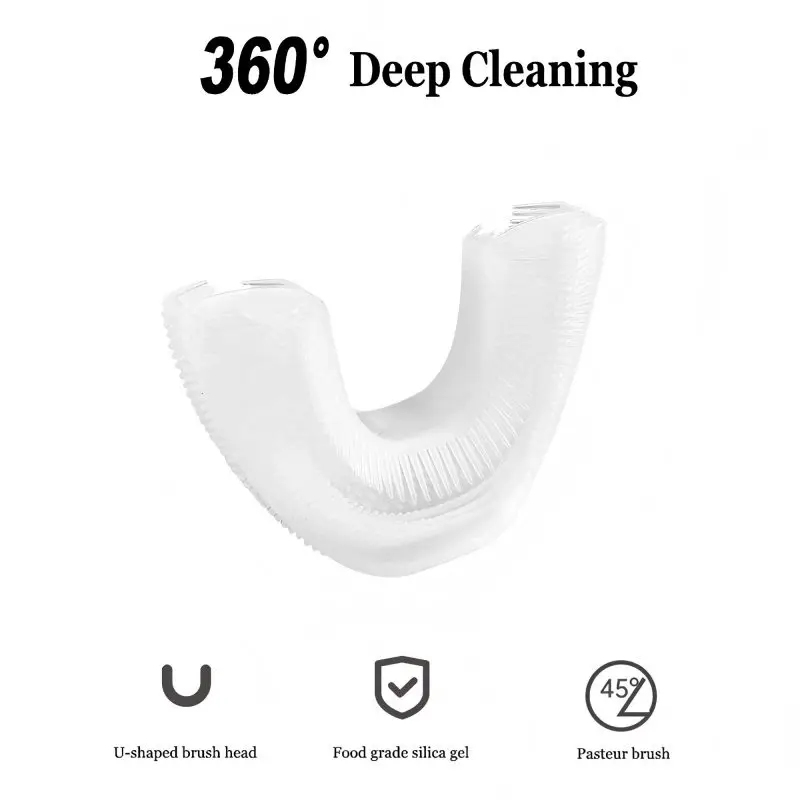 최신형 휴대용 U자형 전동 칫솔, 초음파 360도 세척 - Teeth Whitening Toothbrush 리뷰 및 가격
