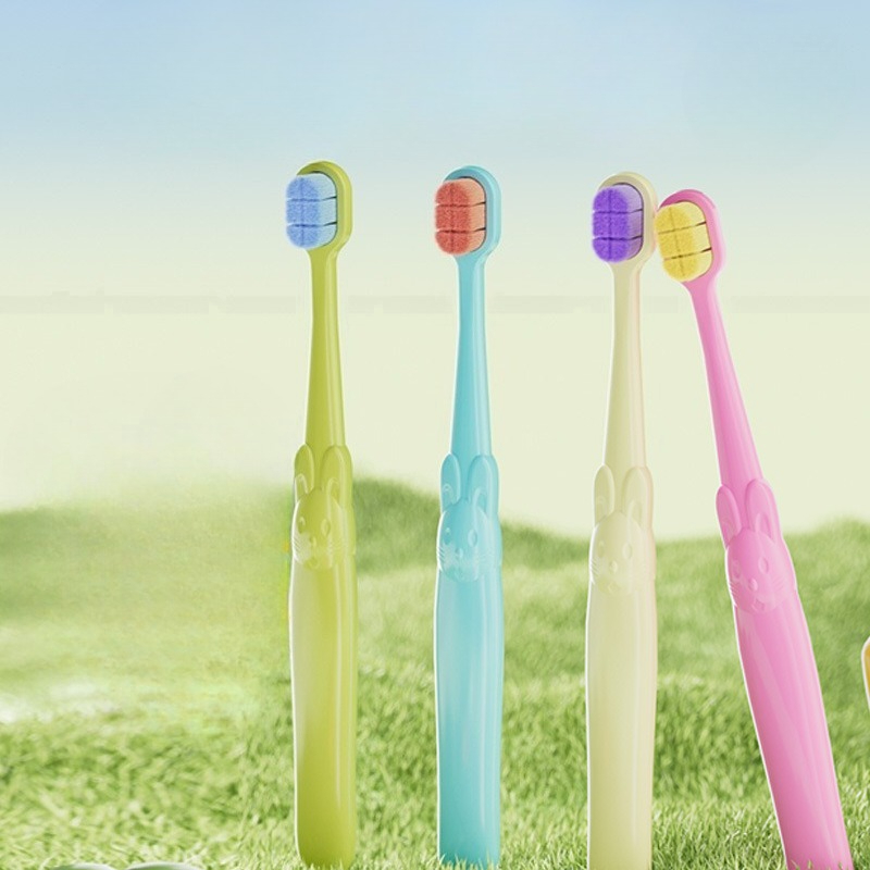 귀여운 토끼 모양의 어린이 칫솔 부드러운 강모 치아 미 - Teeth Whitening Toothbrush 리뷰 및 가격