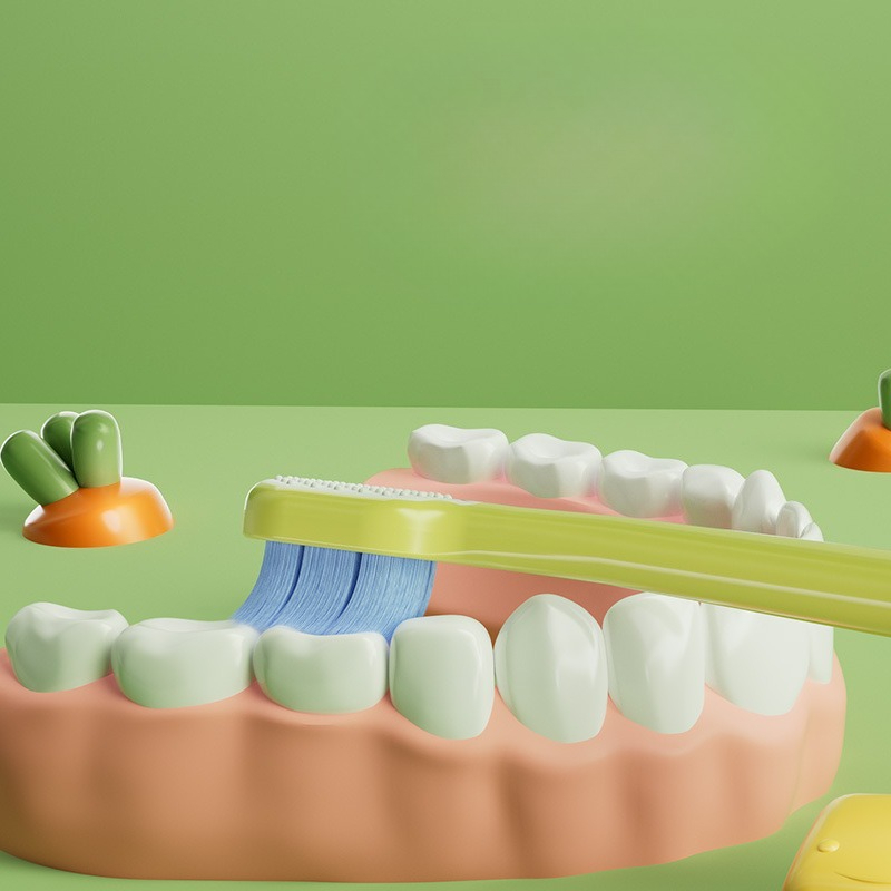 귀여운 토끼 모양의 어린이 칫솔 부드러운 강모 치아 미 - Teeth Whitening Toothbrush 리뷰 및 가격