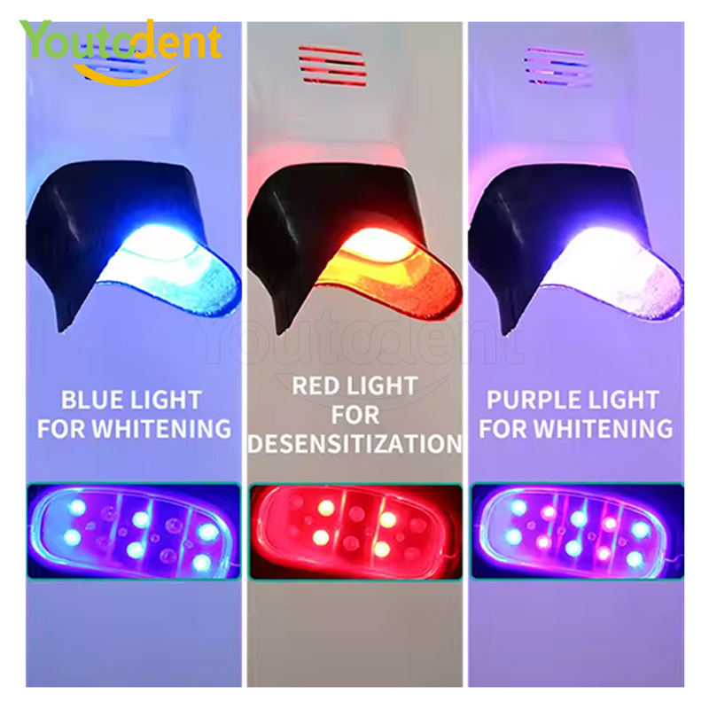 전문 치과용 3색 광 램프 치아 미백기 미백 촉진 장치 - Teeth Whitening Free 리뷰 및 가격