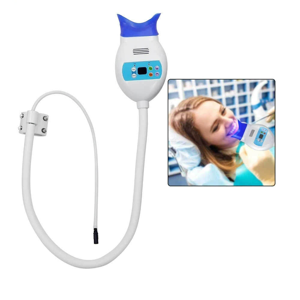 데스크탑 치아 미백 냉광기 8 LED 3색 조절 가능  - Teeth Whitening Free 리뷰 및 가격