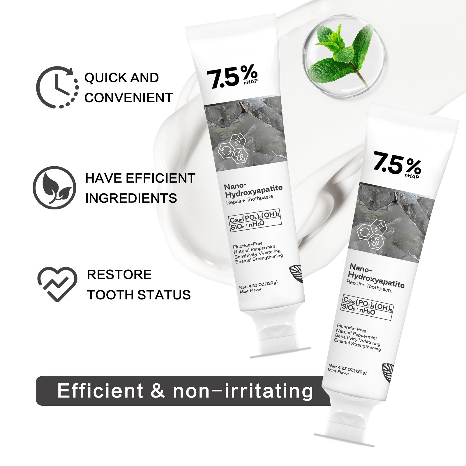 나노 하이드록시아파타이트 치약 커피/차 얼룩 제거 구취 - Teeth Whitening With Hydrogen Peroxide 리뷰 및 가격