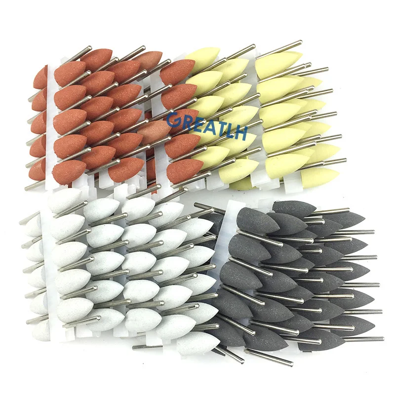 50 개/가방 치과 폴리 셔 액세서리 키트 2.35mm - Teeth Whitening Options 리뷰 및 가격