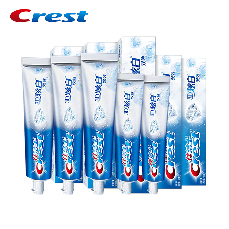 크레스트 3D 운모 치약 불소 치아 미백 이중 효과 치 - Teeth Whitening Crest 리뷰 및 가격