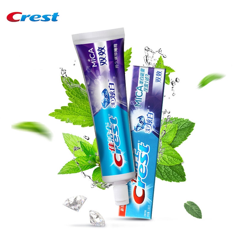 크레스트 3D 운모 치약 불소 치아 미백 이중 효과 치 - Teeth Whitening Crest 리뷰 및 가격