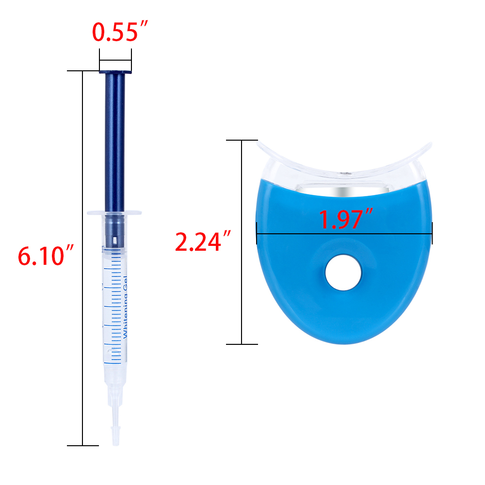 1 세트 치아 미백 44% 과산화물 치과 표백 시스템  - Teeth Whitening At Home 리뷰 및 가격