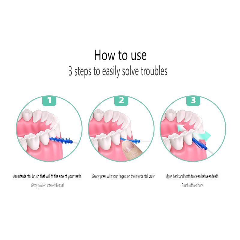 200 개/상자 실리콘 치간 칫솔 슈퍼 소프트 치과 청 - Dental Floss Picks 리뷰 및 가격