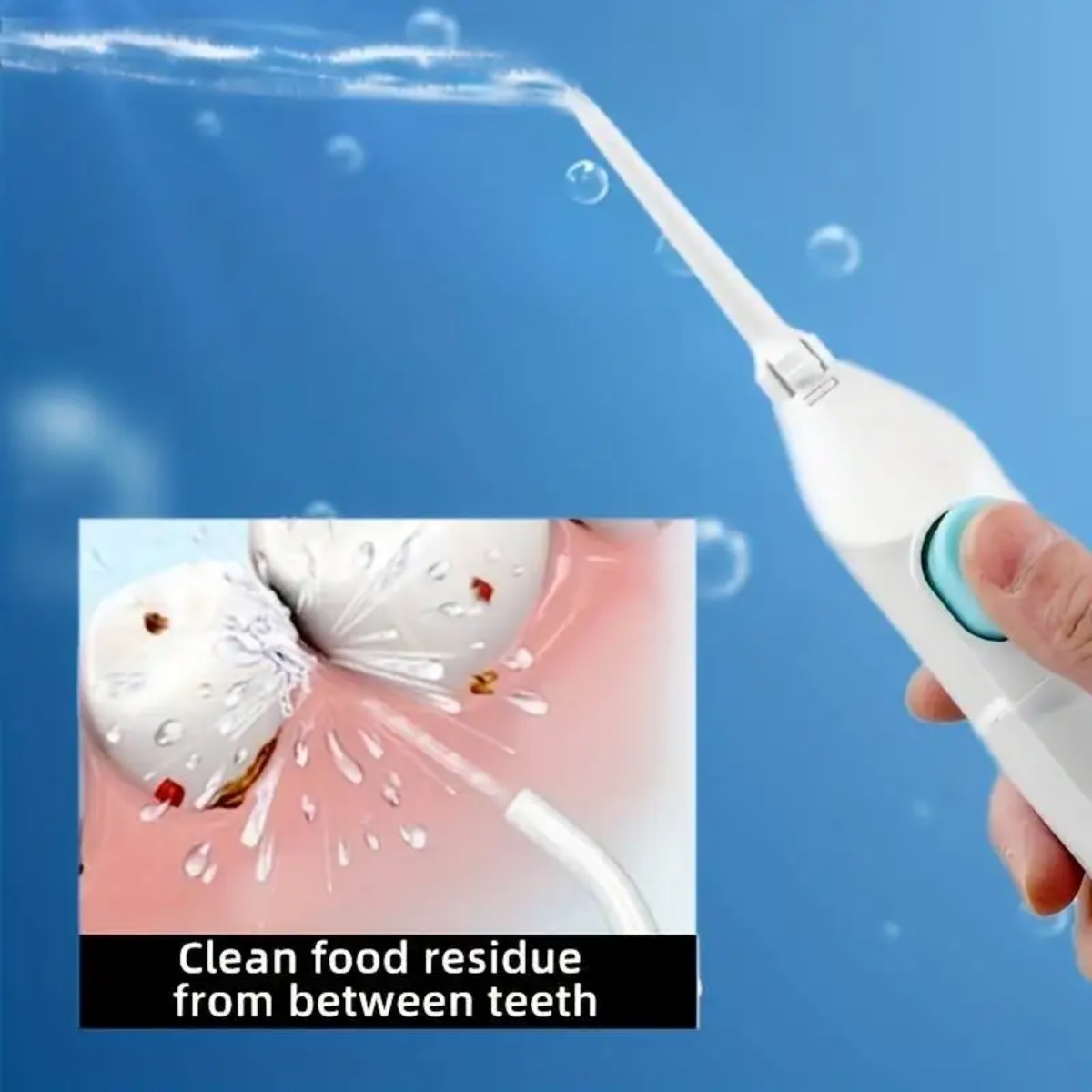가정용 고압 구강 세척기 휴대용 치아 세척기 수동 고압 - Dental Floss Picks 리뷰 및 가격
