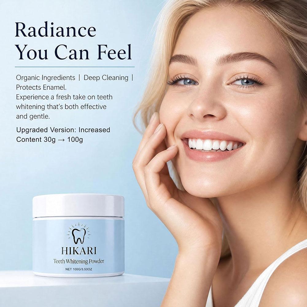 히카리 치아 세척 파우더 100g 민트 화이트닝 표면  - Teeth Whitening With Peroxide 리뷰 및 가격