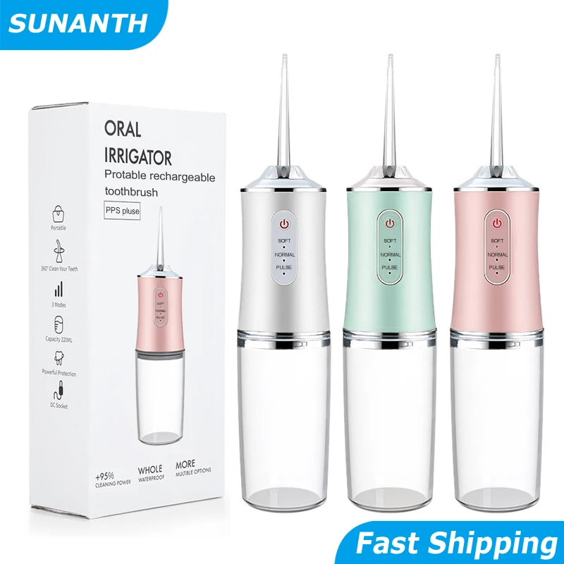 휴대용 치과 물 Flosser 구강 Irrigator  - Dental Floss Picks 리뷰 및 가격