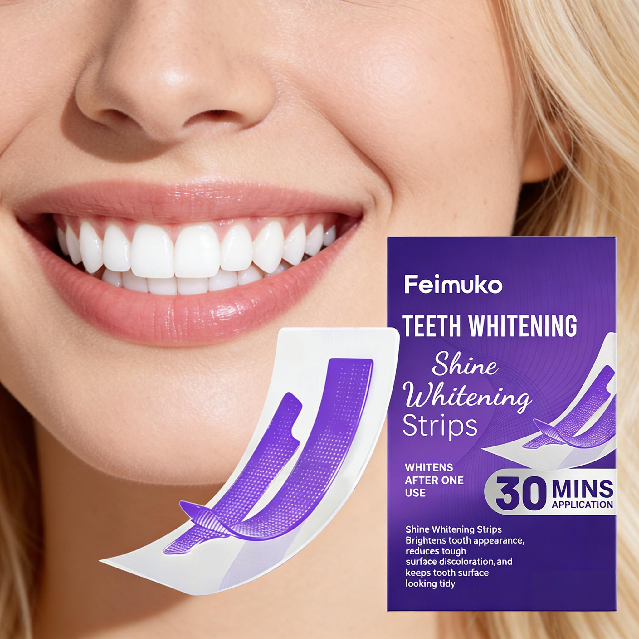 치아 미백 스트립은 민감성 감소를 도와 에나멜을 보호하 - Teeth Whitening At Home 리뷰 및 가격