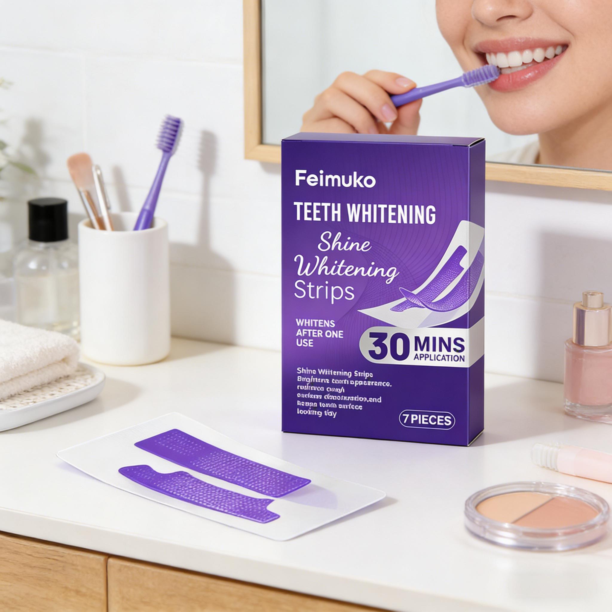 치아 미백 스트립은 민감성 감소를 도와 에나멜을 보호하 - Teeth Whitening At Home 리뷰 및 가격