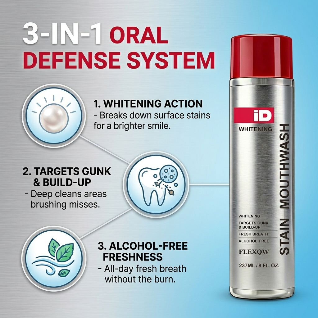 히스마일 ID 화이트닝 스테인 마우스워시 237ml 오 - Whitening Mouthwash 리뷰 및 가격