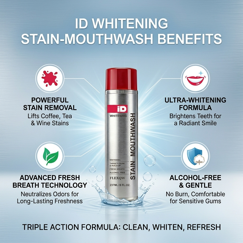 히스마일 ID 화이트닝 스테인 마우스워시 237ml 오 - Whitening Mouthwash 리뷰 및 가격
