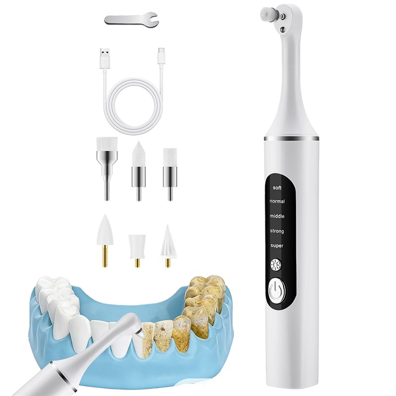 A83G-LED 라이트 충전식 전동 치아 광택기(6개의 - Teeth Whitening Toothbrush 리뷰 및 가격