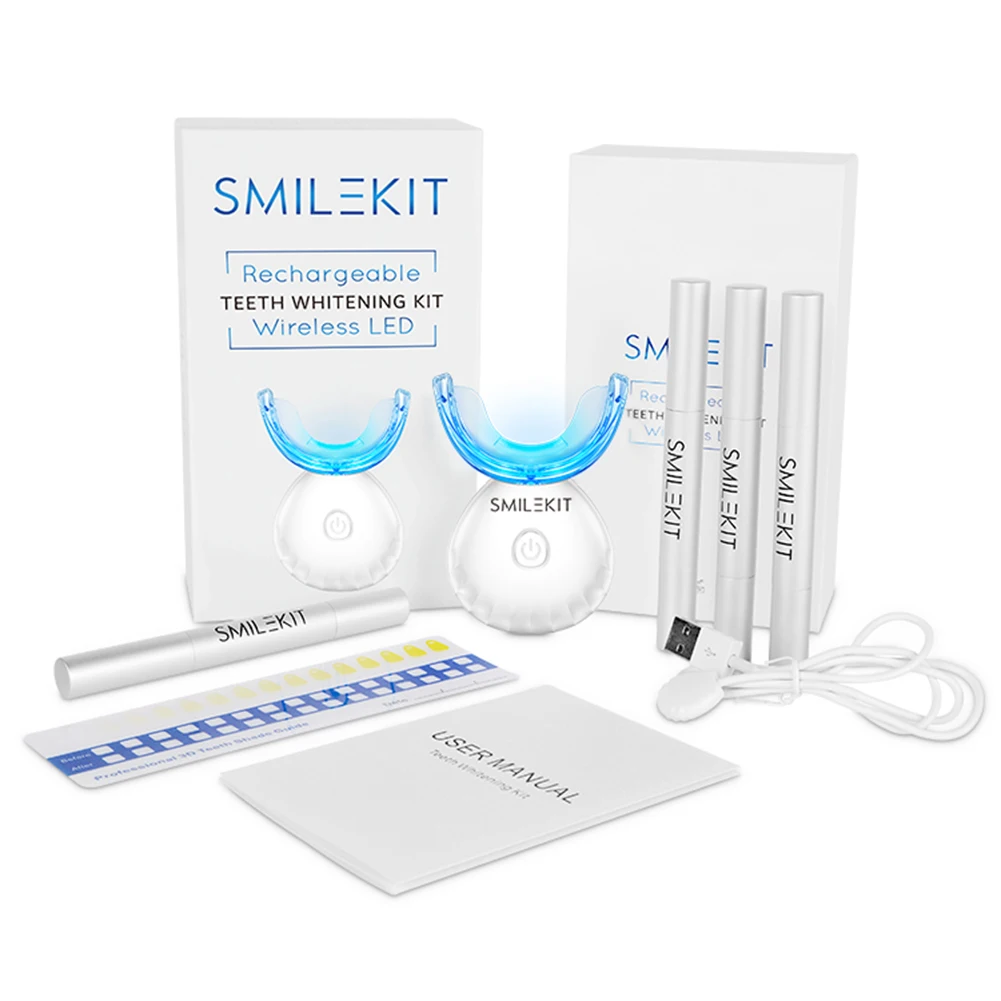 치과 치아 미백 키트 미니 16 LED 콜드 라이트 3 - Teeth Whitening At Home 리뷰 및 가격