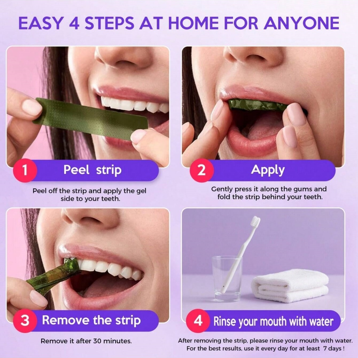 디럭스 화이트닝 치아 스티커 7/14/21 쌍 젤 화이 - Teeth Whitening With Hydrogen Peroxide 리뷰 및 가격