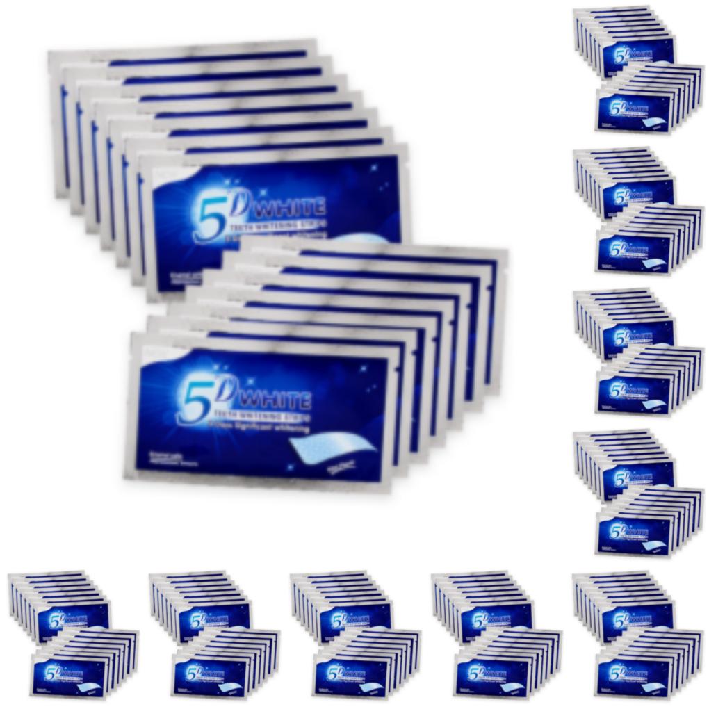 70/140 쌍 5D 흰색 치아 미백 스트립 전문 효과 - Teeth Whitening Effects 리뷰 및 가격