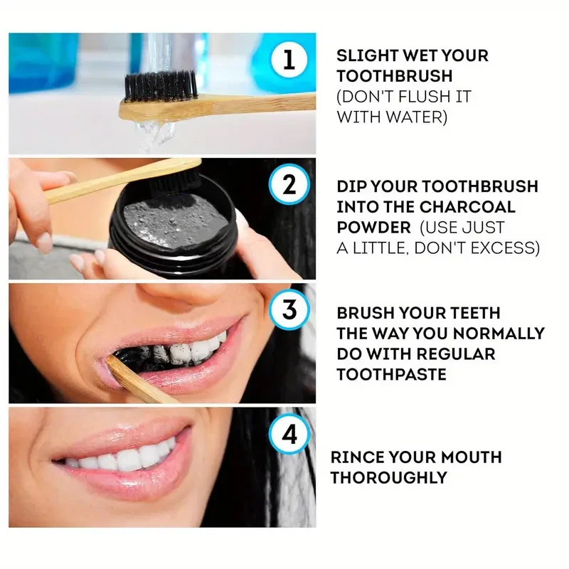 치아 브라이트닝 화이트닝 파우더 딥 클리닝 플라크 얼룩 - Teeth Whitening At Home 리뷰 및 가격