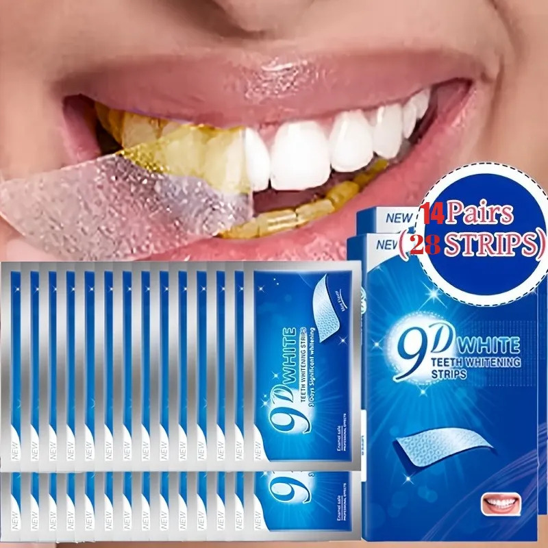 치아 미백 스트립 - 9D 치아 미백 키트 전문가 효과 - Teeth Whitening Effects 리뷰 및 가격