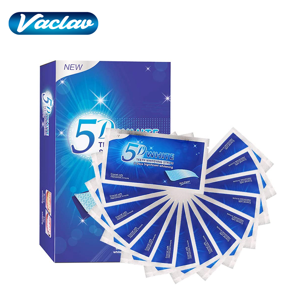 5D 화이트 치아 미백 스트립 미백 젤 화이트 스트립  - Teeth Whitening At Home 리뷰 및 가격