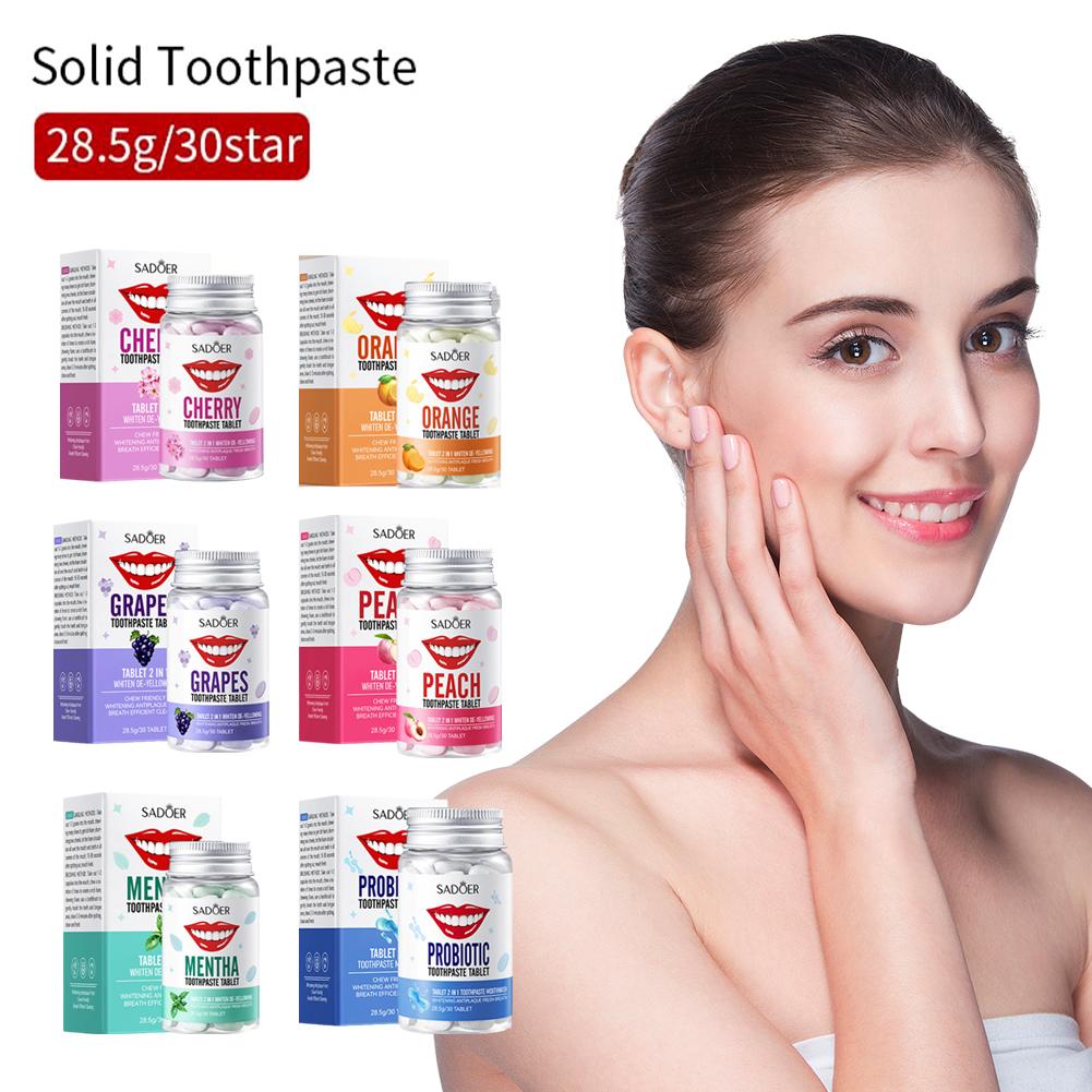 민트 솔리드 치약 정제 민트 맛 치아 호흡 구강 세척제 - Whitening Mouthwash 리뷰 및 가격
